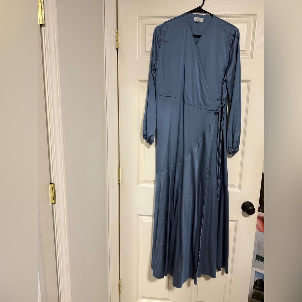 Lola Paris wrap slip dress